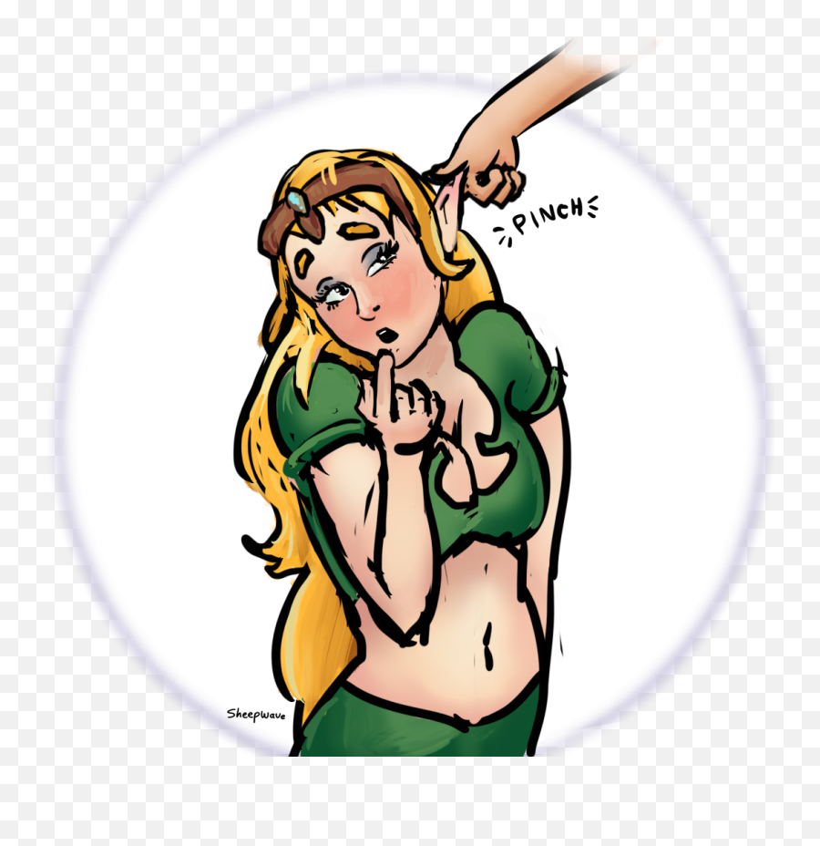 Pinch The Elf By Sheepwave - For Women Png,Elf Ear Png