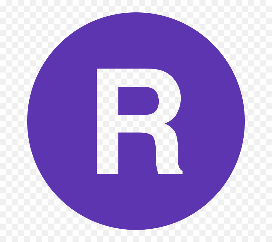 Eo Circle Deep - Letter R In A Circle Png,Deep Purple Logo