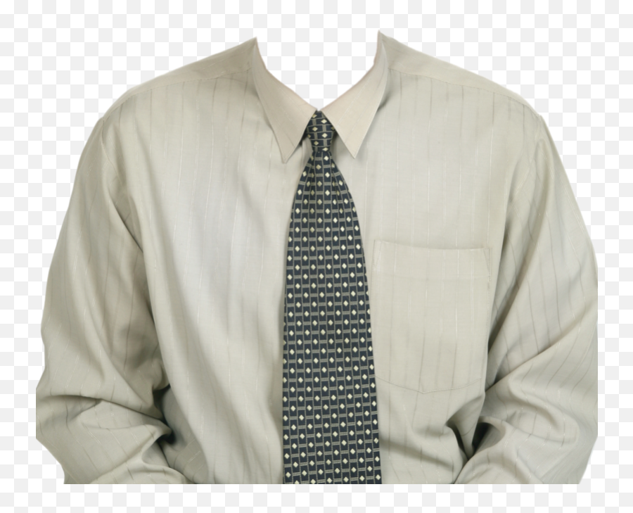 Download Full Length Dress Shirt With Tie Png Image For Free - Shirt With Tie Png,Gray Shirt Png