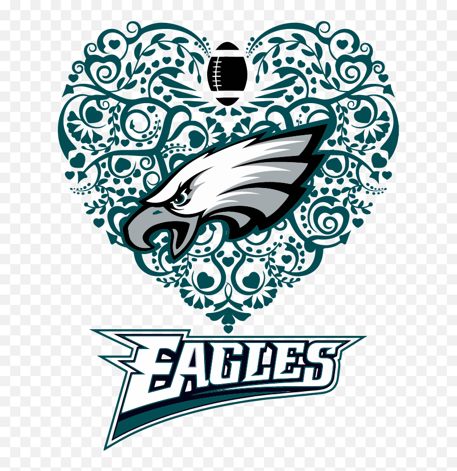 Football Svg Dxf Png Cricut Silhouette - Philadelphia Eagles Free Svg,Philadelphia Eagles Logo Image