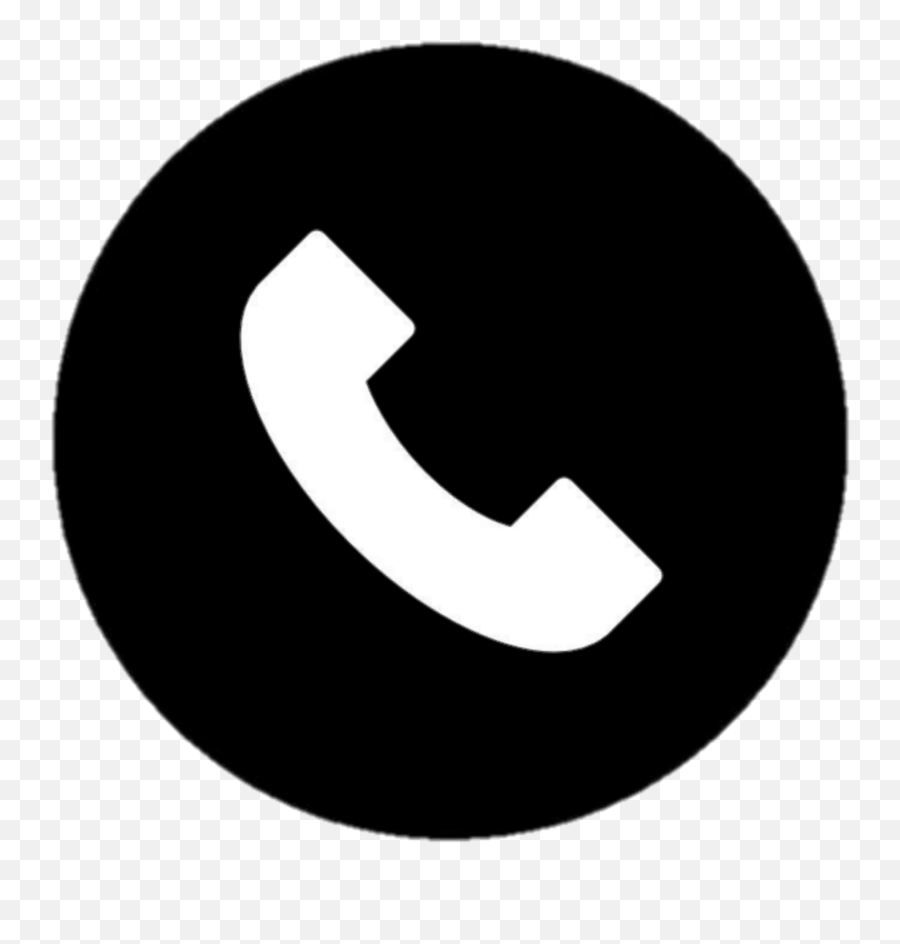 Phone Call Icon Black Aesthetic Sticker - Transparent Video Call Png,Phone Logo Aesthetic