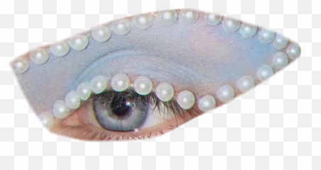 Eye Eyes Png Pngs Makeup Blue Pearls Sticker By Dani - Lovely,Pearl Png