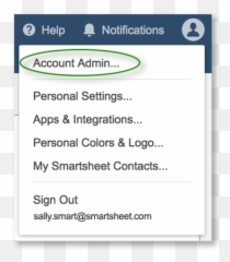 Leave Your Current Smartsheet Account - Technology Applications png