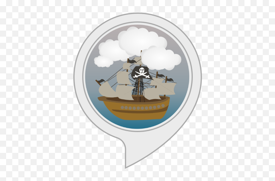 Amazoncom Sounds Pirate Ship Alexa Skills - Steamboat Png,Pirate Ship Png