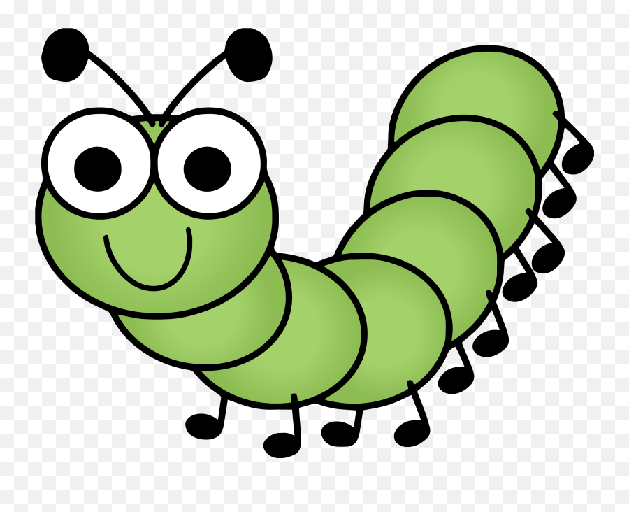 Worm - Caterpillar Clipart Transparent Background Png,Caterpillar Transparent Background