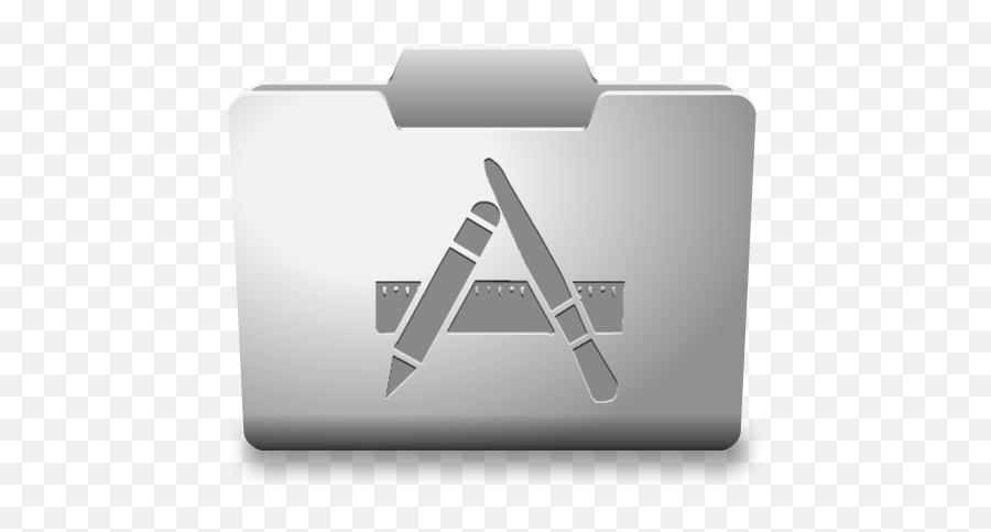White Aplications Icon - Classy Folder Icons Softiconscom Applications Folder Icon Png,Legos Icon