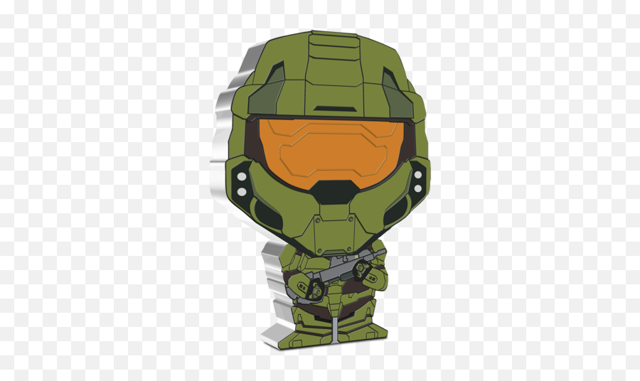 Master Chief - Chibi Coin Collection Halo Series 2021 1 Oz Niue Master Chief Coin Png,Icon Majesty Helmet