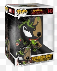 Funko Pop Marvel Max Venom - Groot 10 Inch Figure U2013 Tomu0027s Funko Pop Venomized Groot 10 Inch Png,Groot Icon