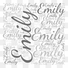 Female First Name Emily Puzzle - Dot png
