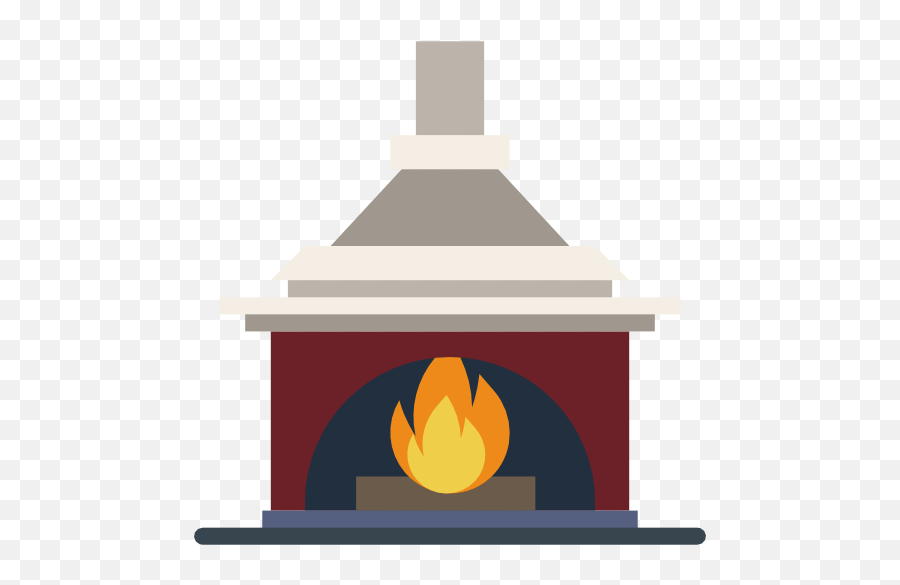 Fireplace Winter Chimney Warm Living Room Icon - Tottenham Court Road Png,Icon Fireplaces