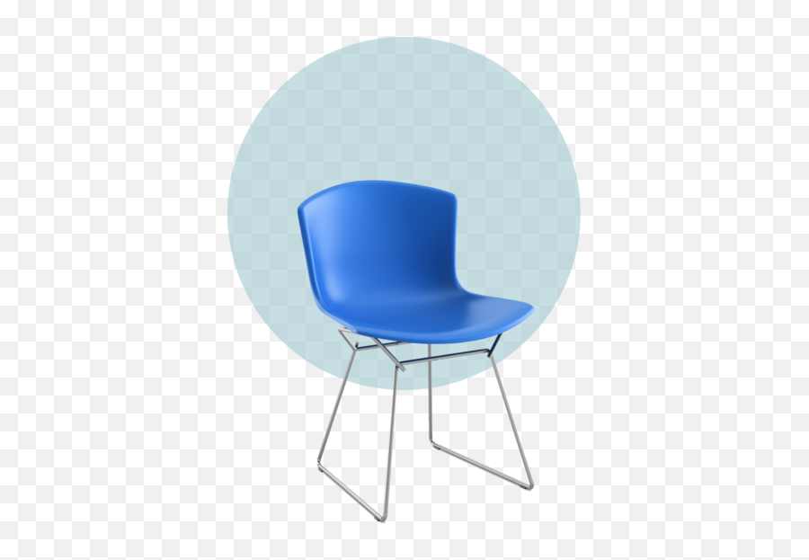 Shells Stools And Sides Three Types Of Chairs For Everyday - Knoll International Bertoia Molded Shell Side Chair Frame Chrome Fiber Reinforced Steel Chrome Poli Png,Calligaris Icon Counter Stool