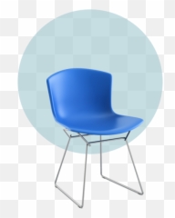 Shells Stools And Sides Three Types Of Chairs For Everyday - Knoll International Bertoia Molded Frame Chrome Fiber Reinforced Steel Poli png