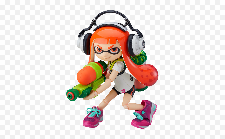 Splatoon Girl Figma Action Figure 400 - Figma Splatoon Inkling Girl Figure Png,Inkling Png