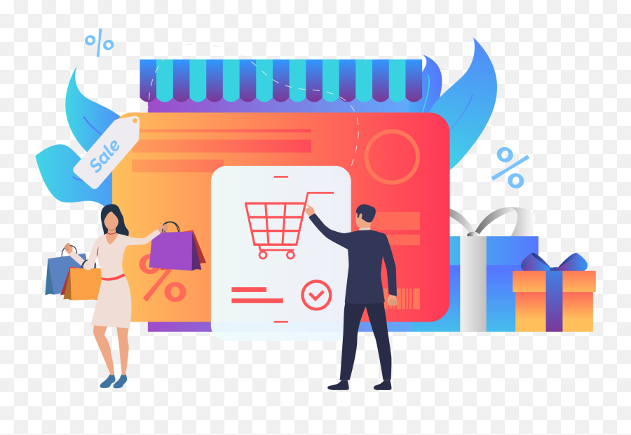 E - Commerce Development Company Grow Your Business Online Png,E Shopping Icon