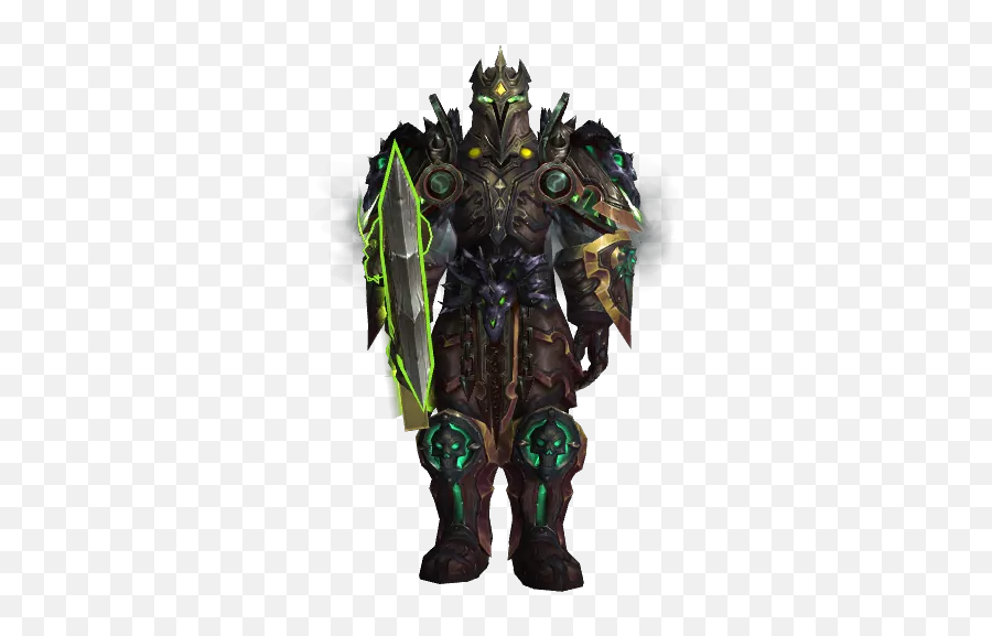 The Emerald Prince - Outfit World Of Warcraft Arthas Death Knigth Outfit Png,Venom Icon Figure