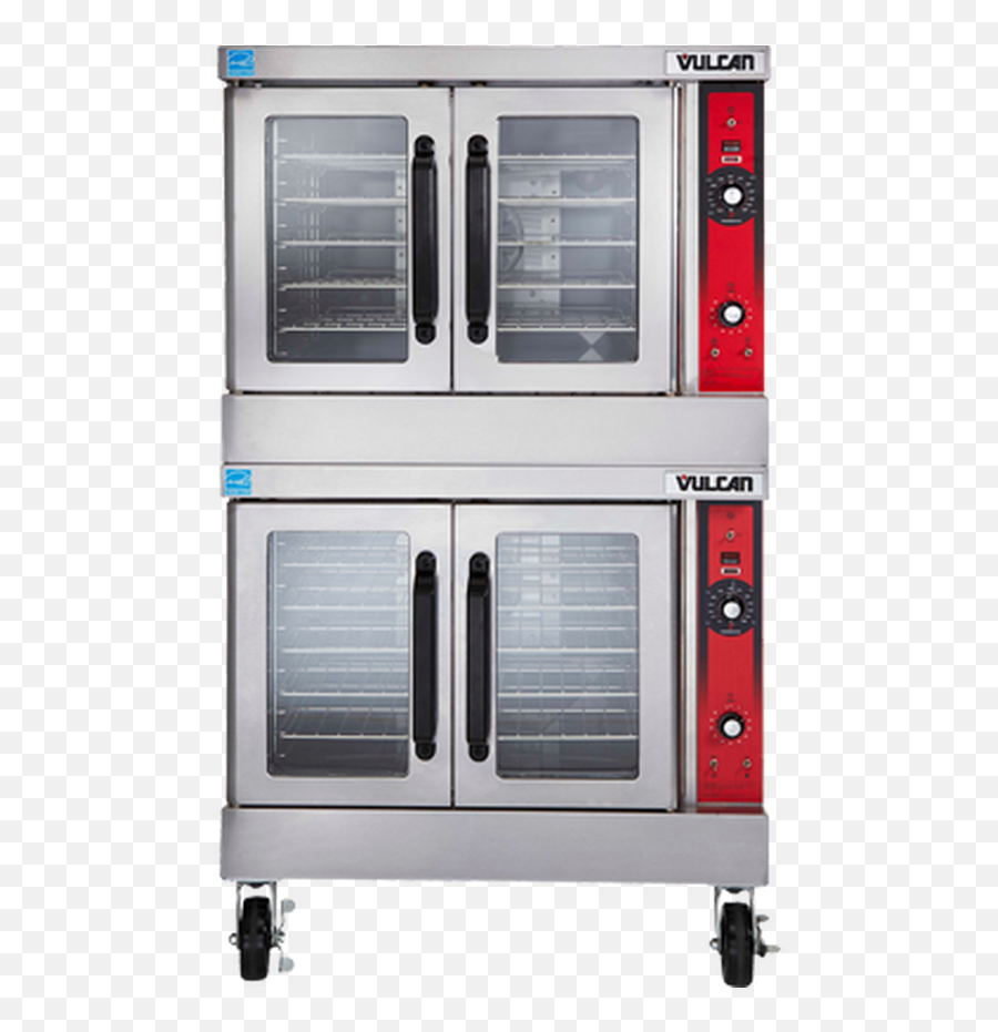Vulcan Vc44gd - Ng Stainless Steel Doubledeck Natural Gas Convection Oven 2 50000 Btu Commercial Conventional Oven Png,Icon Vulcan Ii