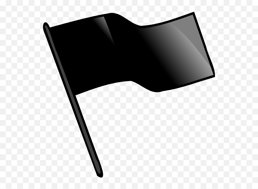 Black Flag Transparent Png Image - Black Waving Flag Clipart,Black Flag Png