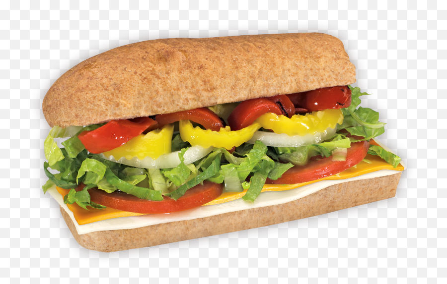 Blimpie - Veggie And Cheese Subs Submarine Sandwich Png,Sub Sandwich Png