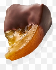 Quart Du0027orange Mi - Enrobé Ghraoui Chocolate Png,Orange Slice Png