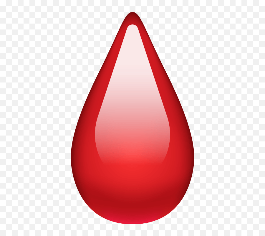 Blood Drop Emoji Png Image With No - Blood Drop No Background,Tear Emoji Png