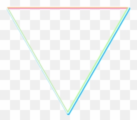 Abstract Line Png - Triangle Colorful Border Abstract Lines Plot