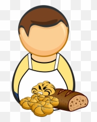 Fat Clipart Baker - Bread And Pastry Clip Art Png,Fat Png