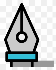 Fountain Pen Png Icon - Graphic Design