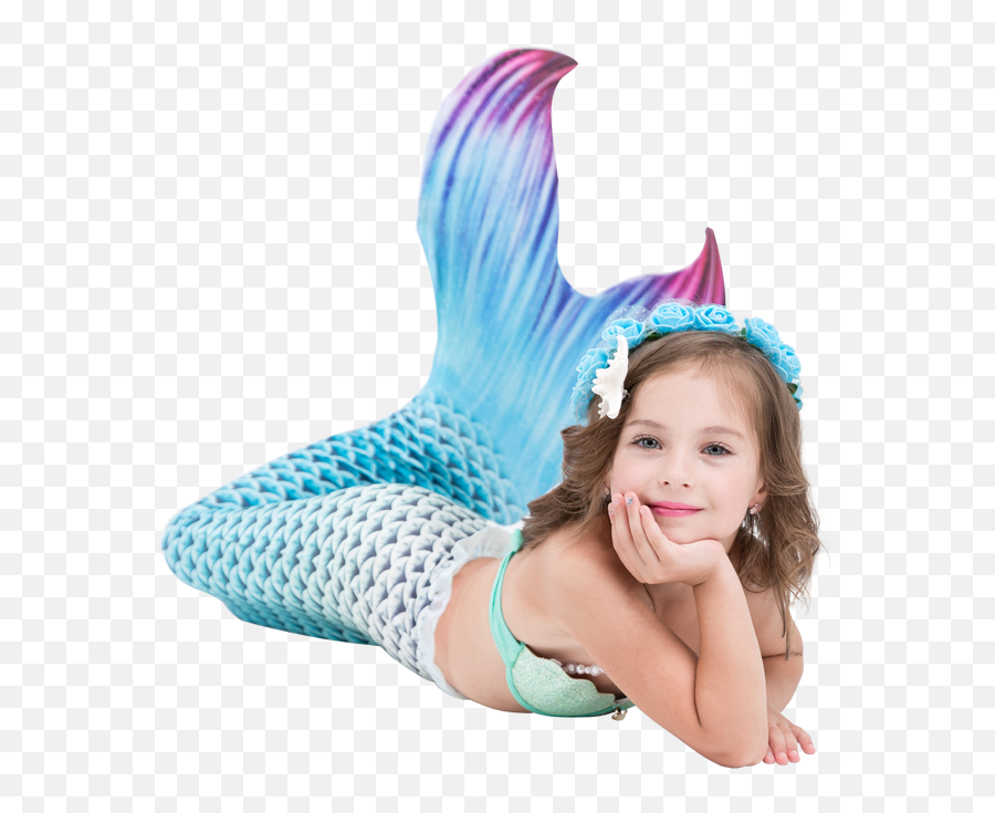 Mermaid Tail Children Princess Clothes Swimming Suit Adult - Ya Deniz Kz Kostümü Png,Mermaid Tail Png