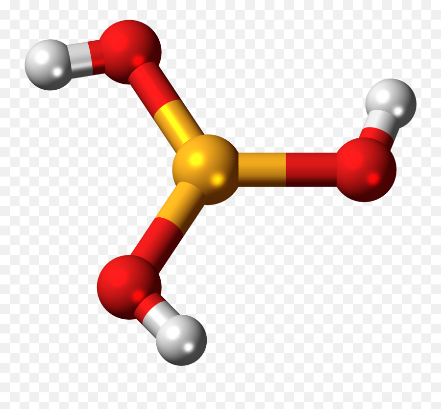 Gold Hydroxide Molecule Ball - Gold Molecule Png,Gold Ball Png