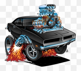 Sixties Style American Muscle Car - American Muscle Cars Logo Png,Muscle Car Png