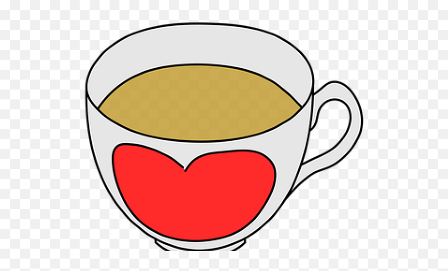 Tea Party Clipart Coffee Morning - Png Download Teacup,Coffee Emoji Png