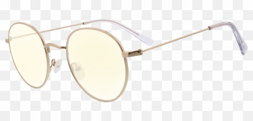 Drew Blue Light Computer Glasses - Transparency png