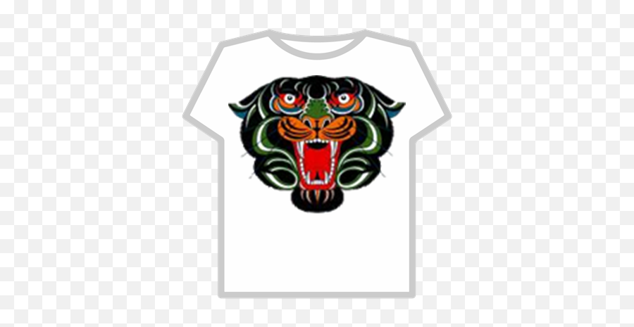 Panther Tattoo Transparent - Roblox Girl T Shirt For Coloring Png,Panther Transparent