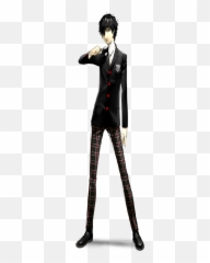 Persona 5 Joker Characters - Tv Tropes Joker Persona 5 Uniform Png,Persona 5 Logo Png