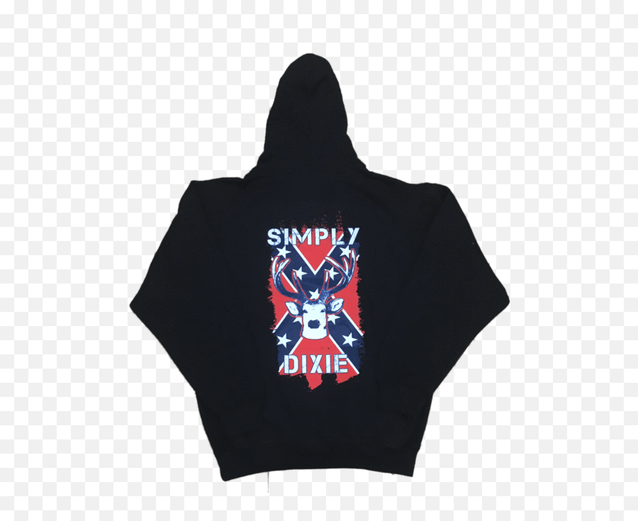 Simply Dixie Confederate Flag Deer - Hoodie Png,Confederate Flag Png