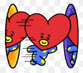 Animated Graphic Freeuse Stock - Bt21 Tata Transparent Png,Bt21 Png
