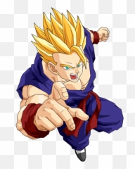 Gohan Ssj2 T A By Jeanpaul007 D3g3yw0 - Dragon Ball Z Gohan Ssj1 Png,Gohan Png