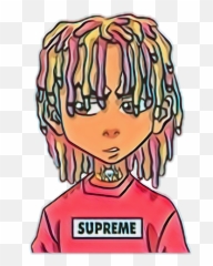 Download Lil Pump Cartoon Hd - Lil Pump Fan Art Png,Lil Pump Png