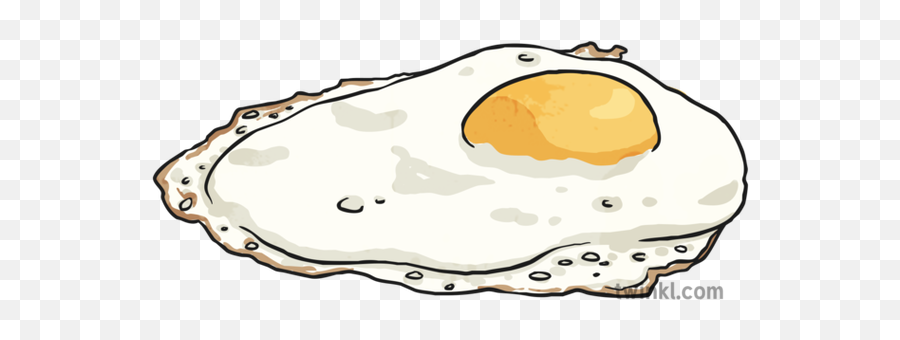 Fried Egg 1 Illustration - Twinkl Clip Art Png,Fried Egg Png