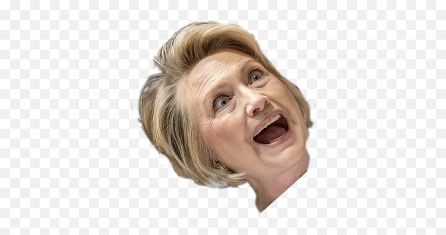 Hillary Head Transparent Png Clipart - Hillary Png,Hillary Face Png