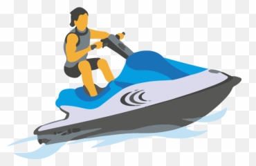 Skiing Png - Jet Ski Cartoon Download Clipart Png