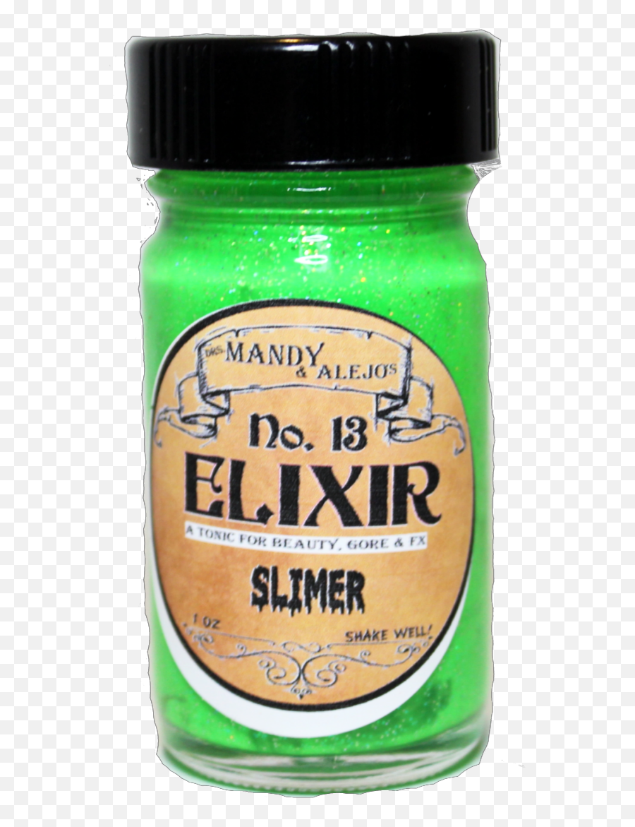 No 13 Elixir Slimer - Shimmer Slime Limited Edition Bottle Png,Slimer Png