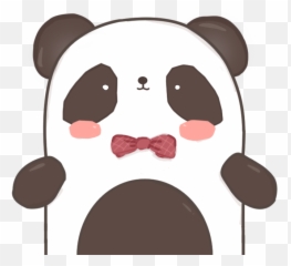 Panda And Cute Image - Love Tumblr Themes Transparent Clip Art png