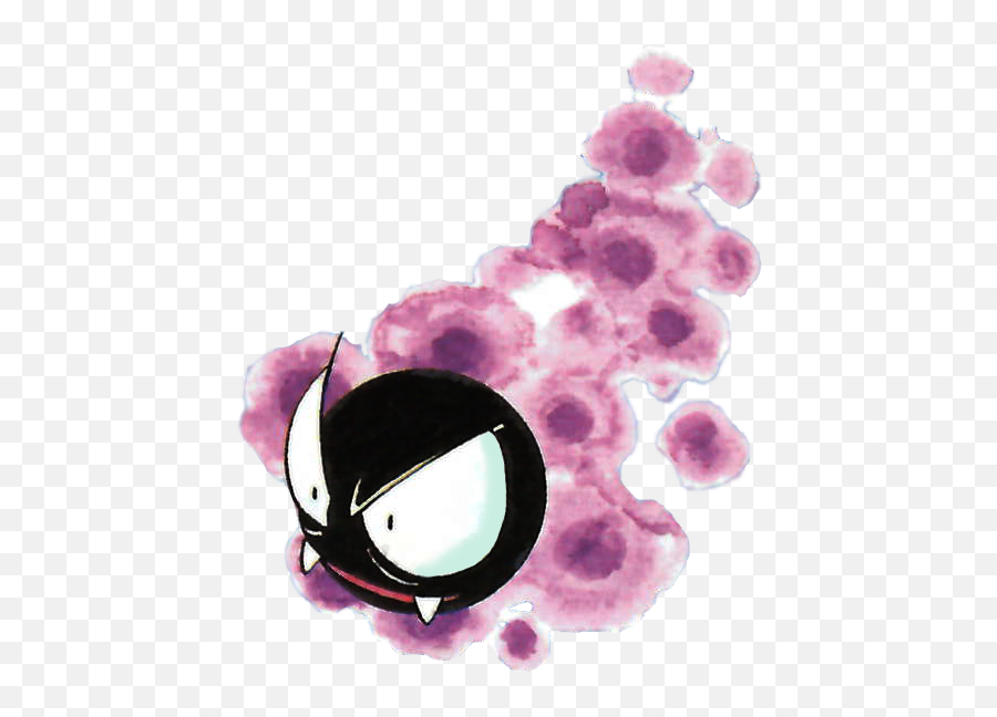 092 Gastly Used Spite And - Gastly Pokemon Ken Sugimori Png,Gastly Png