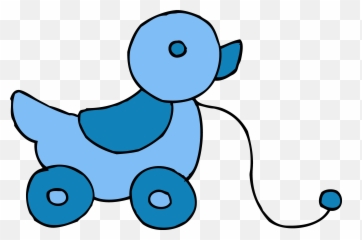 Blue Clipart Baby Toy - Toys Transparent png