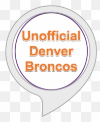 Amazoncom Unofficial Denver Broncos Game Alexa Skills - Circle Png,Denver Broncos Logo Images