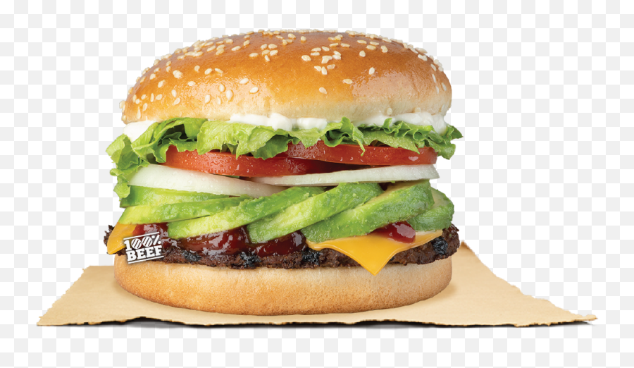 Avocado Burgers Burger - Cheeseburger Png,Whopper Png
