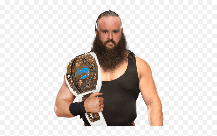 Wwe Intercontinental Champion Braun Strowman - The Squared Braun Strowman Ic Champion Png,The Miz Png