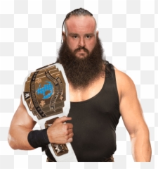 Wwe Intercontinental Champion Braun Strowman - The Squared Braun Strowman Ic Champion Png,The Miz Png