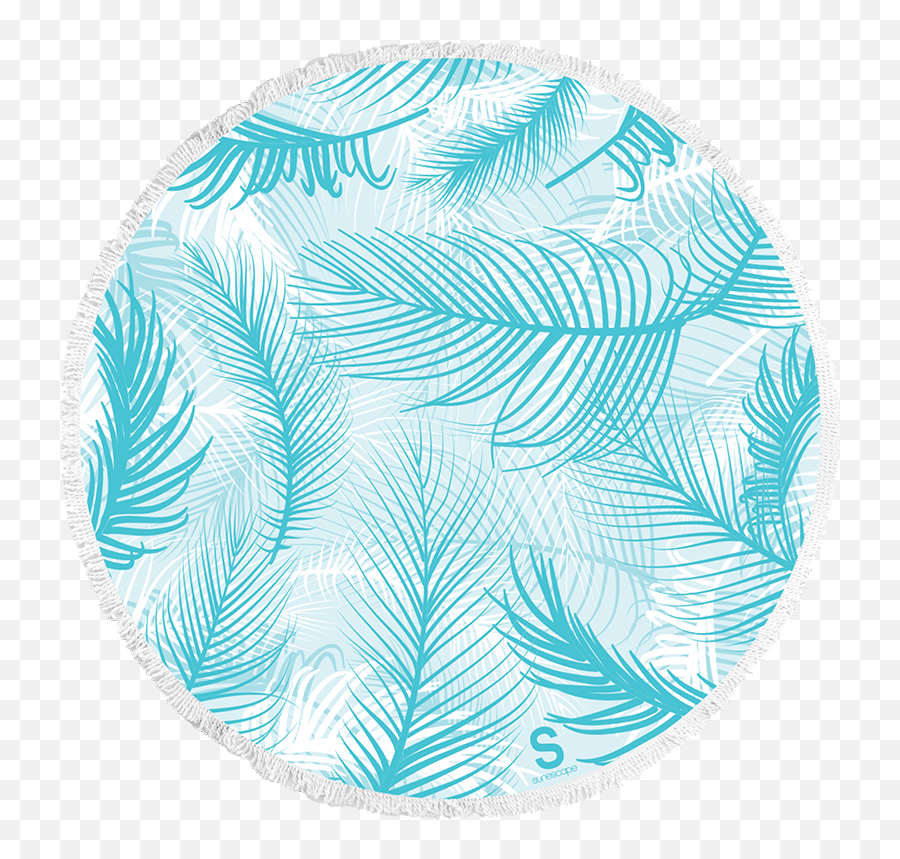 Round Beach Towel - Sun Tanning Png,Beach Towel Png